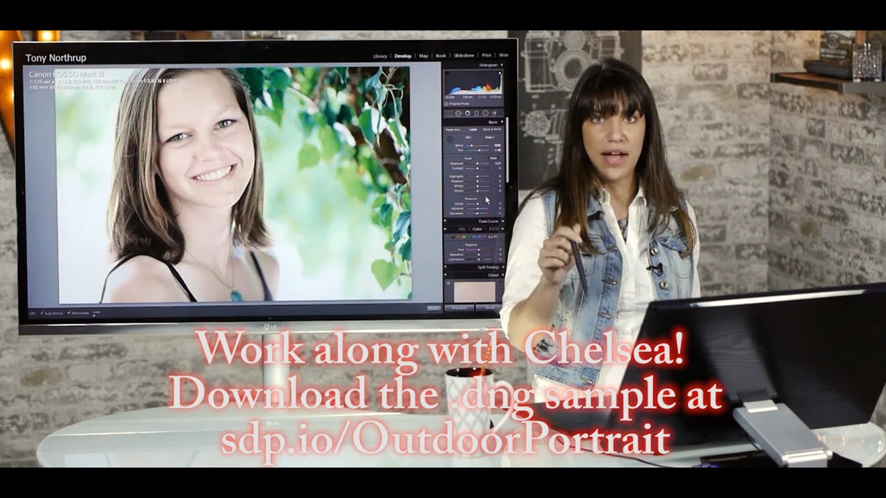 How to Retouch Outdoor Portraits in Lightroom Without Losing the Natural Light Feel