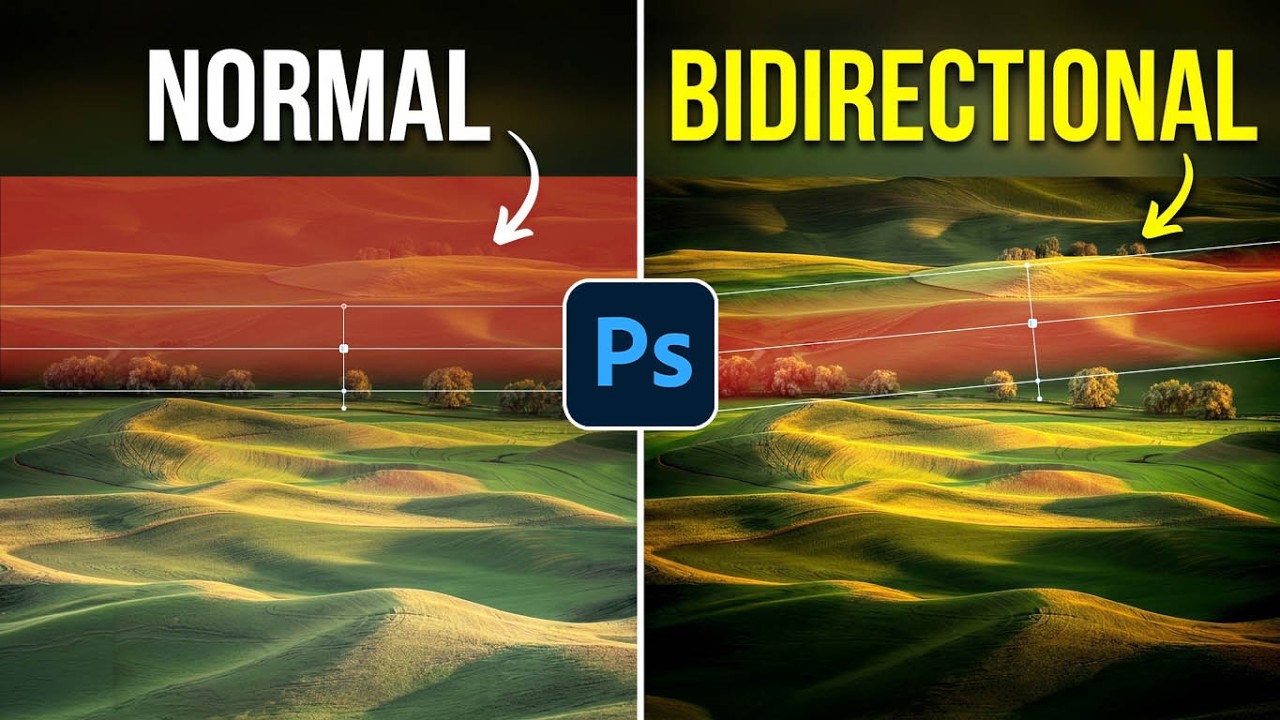 Photoshop's Bidirectional Gradient Masks Finally Make Skin Blending Feel Natural