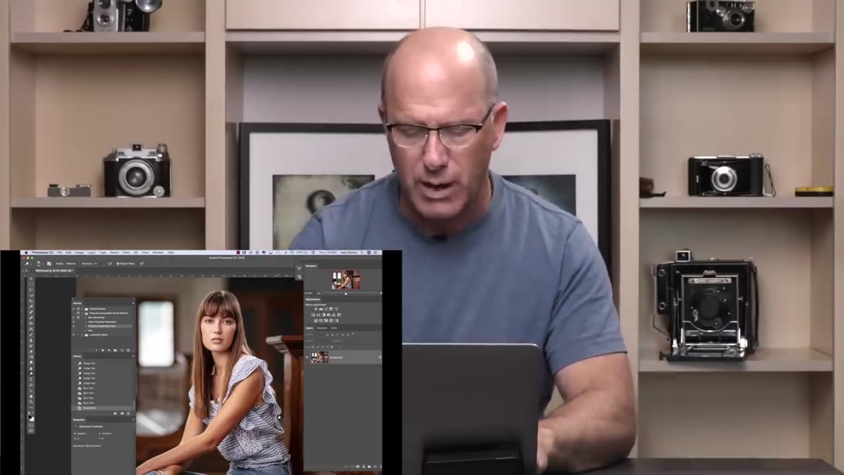 Three duplicate layers visible in the Photoshop layers panel