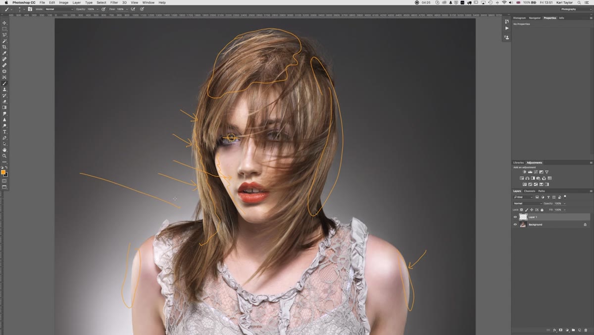 Wide view showing the glowing background halo behind the model