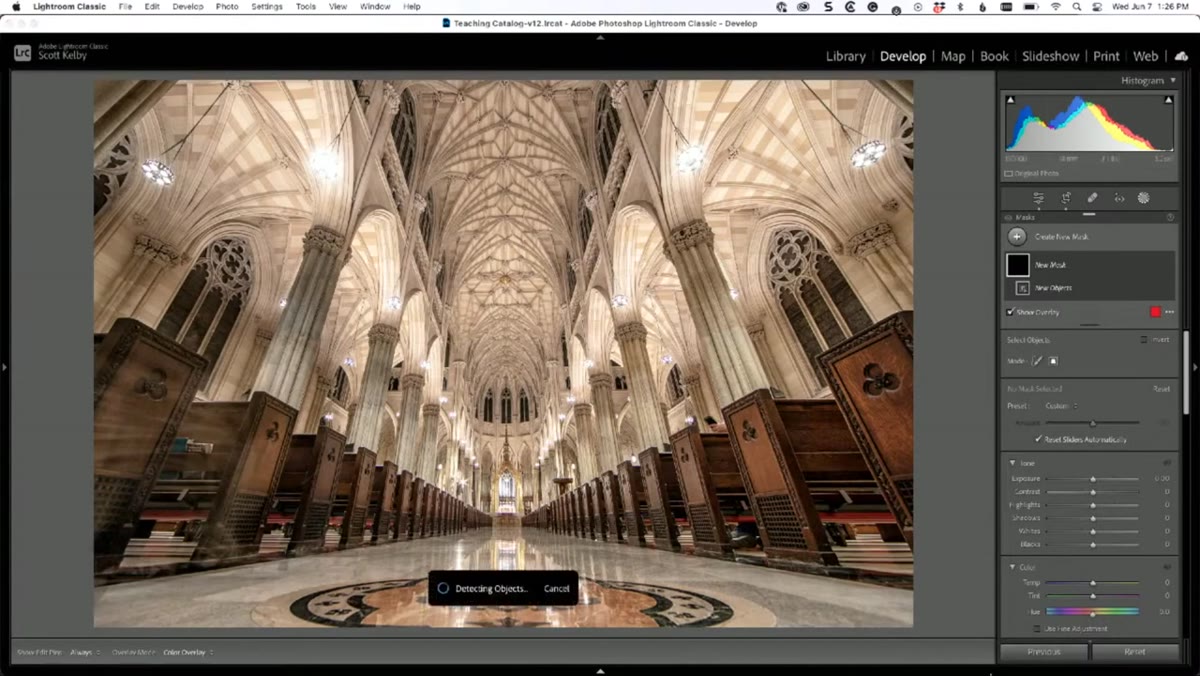 Bounding box being drawn over the floor area of the image