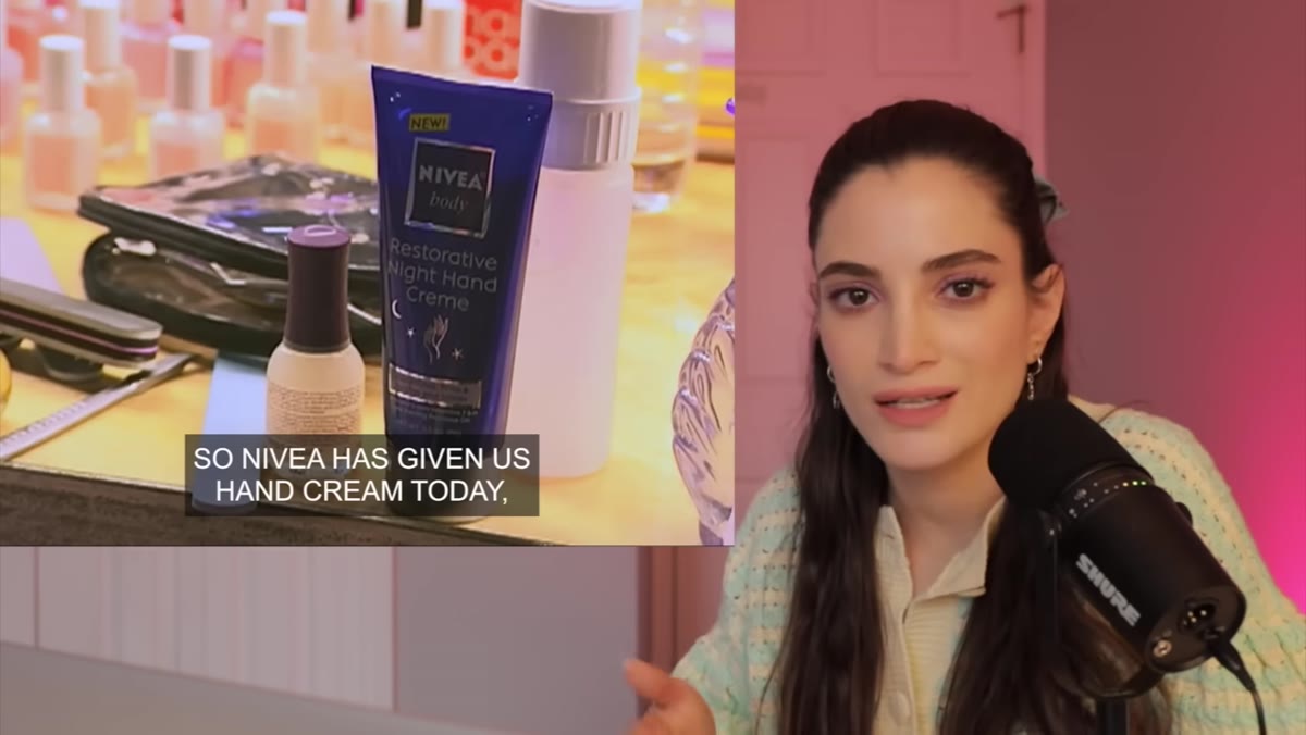 Jessica discussing model skin concerns and agent expectations